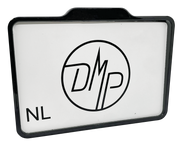 DMP License Plate Frame with License Plate Illumination – Electric & Light