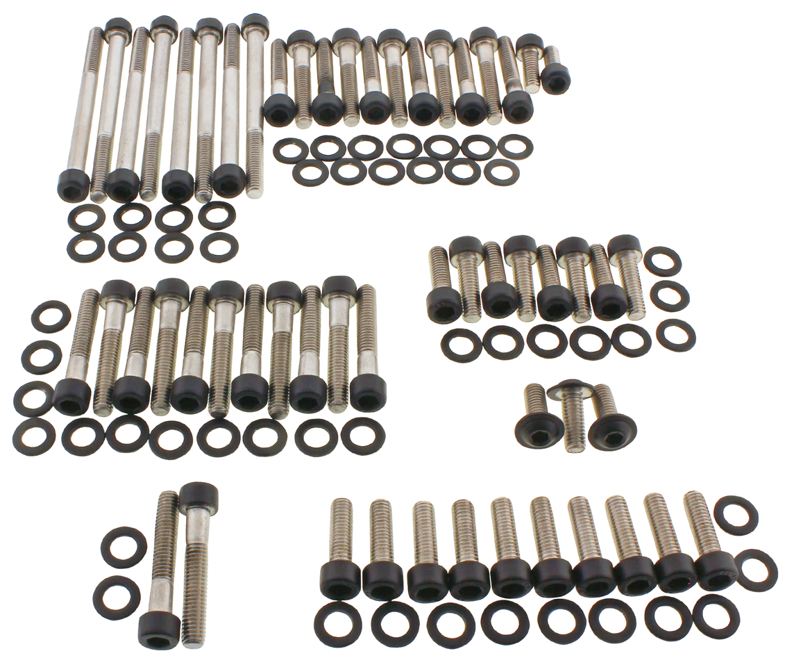 Screws4Bikes Black Stainless Steel Drivetrain Screw Kits – Hardware