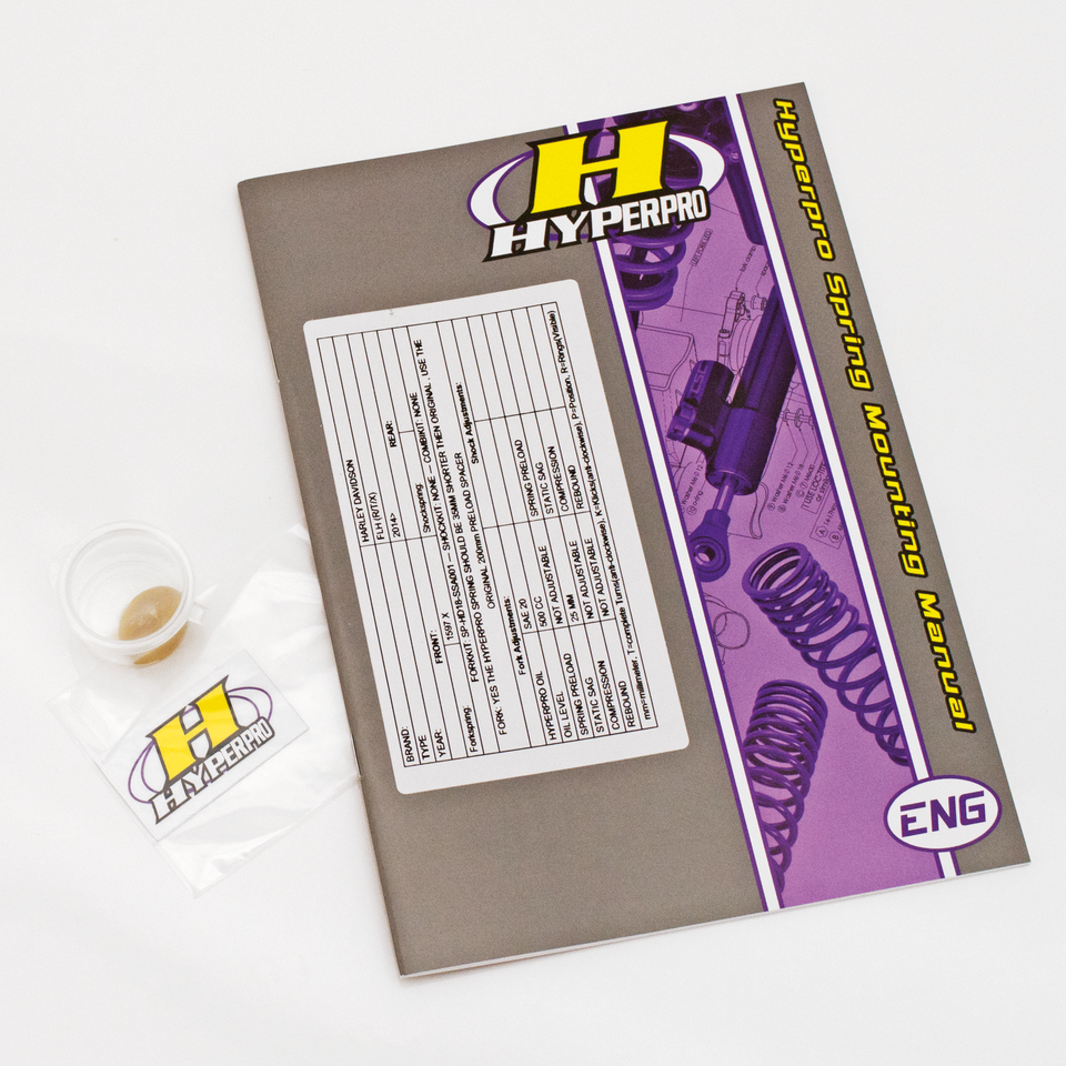 Hyperpro "link System" Front Suspension Springs – Front Forks