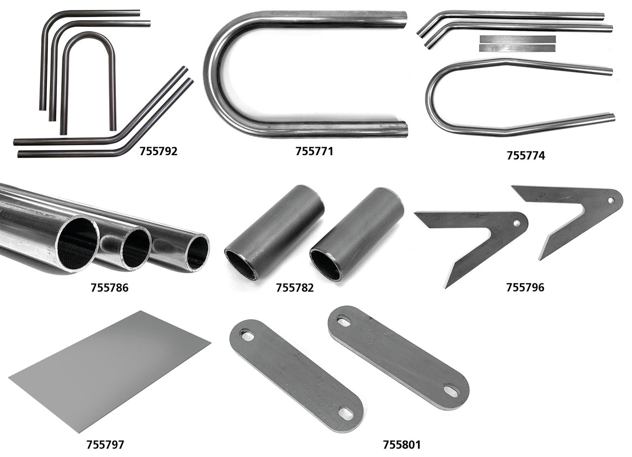 Westland Customs Raw Steel Parts by Westland Customs – Frame & Rear Suspension
