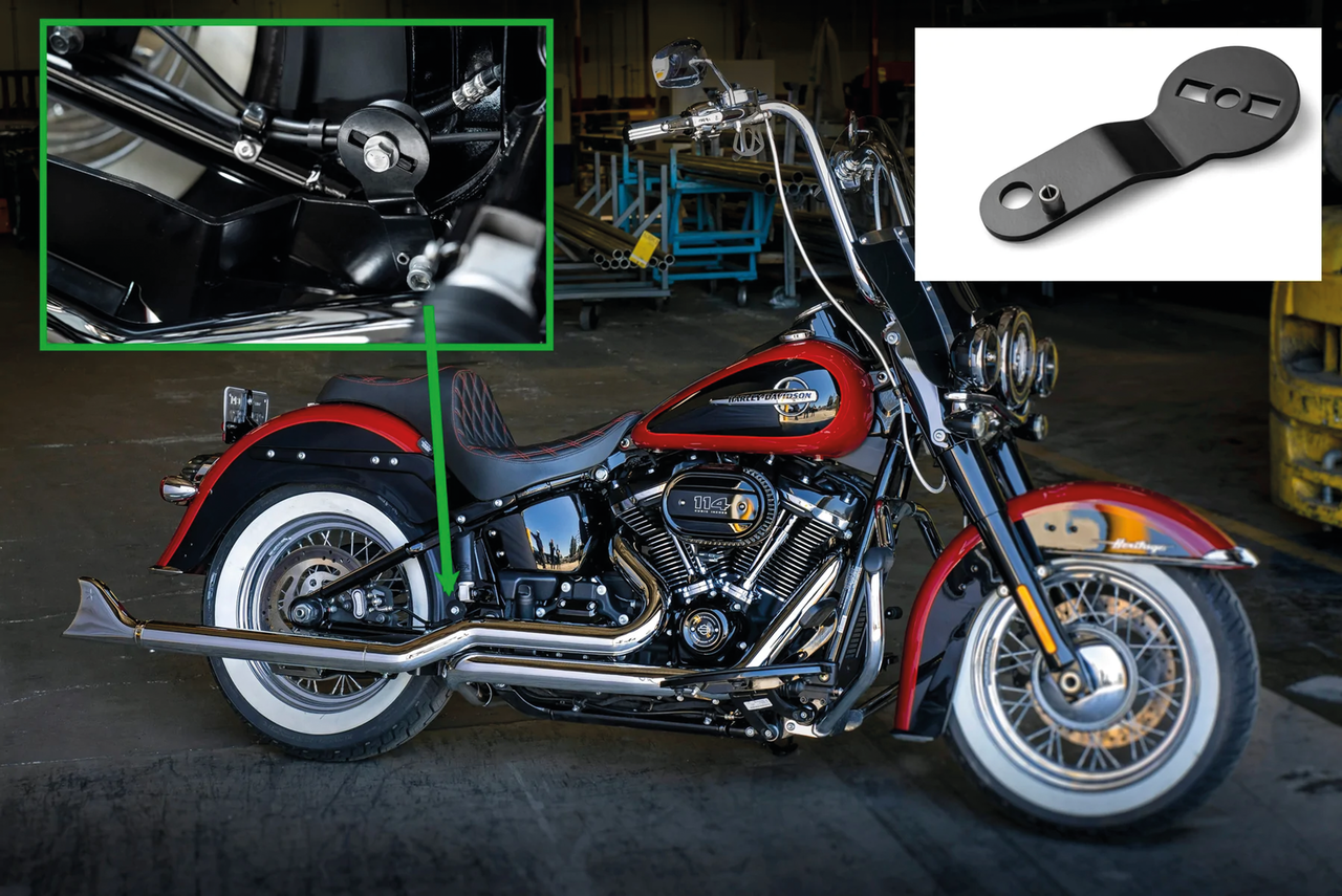 Freedom Performance Exhaust Sport Glide Style Softail Detachable Saddlebag Kit – Luggage