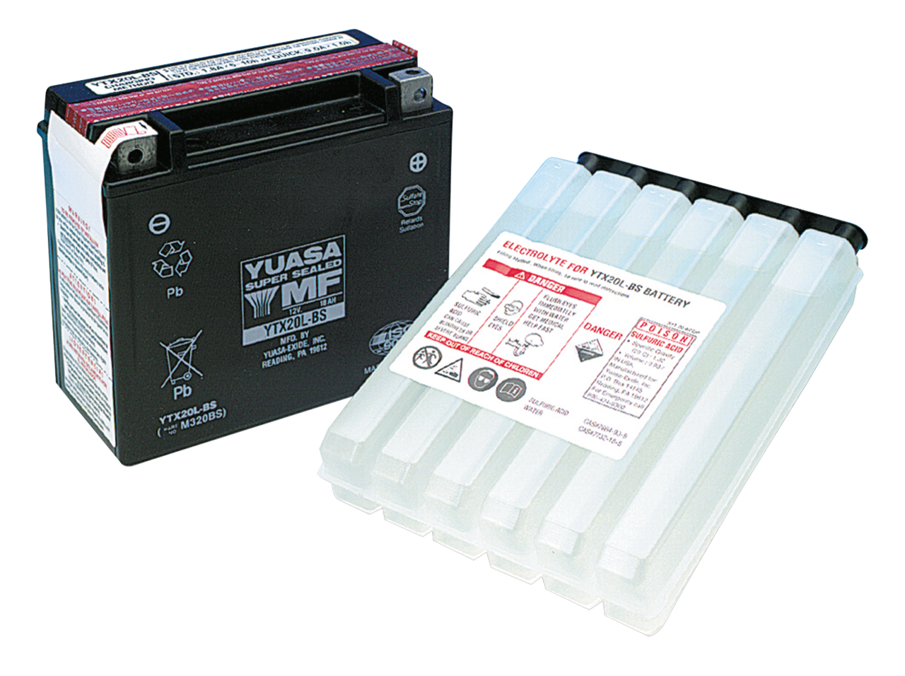 Yuasa "v-Force" High Output Maintenance Free Batteries – Engine Electrics