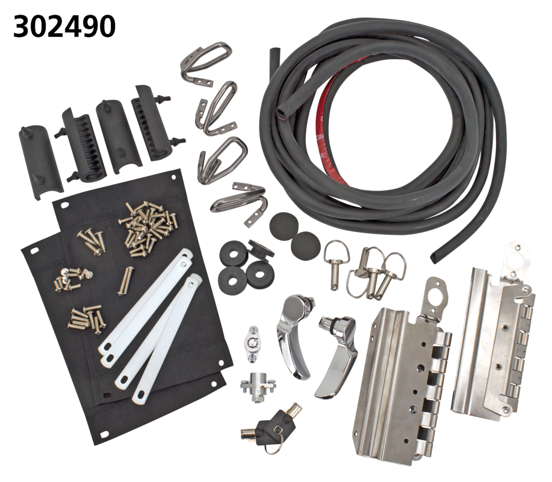 Zodiac Saddlebag Latch Kit and Service Parts – Luggage