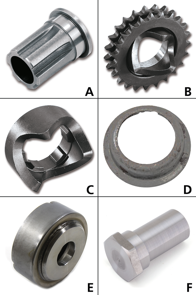 Zodiac Compensating Sprocket Kits & Parts for 4 and 5-SPEED Big Twin – Primary & Clutch