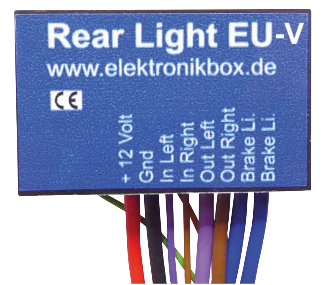 Axel Joost Elektronik US to EU Taillight Conversion Module – Electric & Light