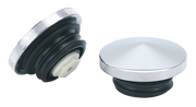 Zodiac Chrome Pointed Screw-In Gas Cap – Gas- & Oil Tank