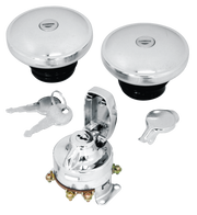 Zodiac Ignition Switch and Lockable Screw-In Gas Cap Kits – Gas- & Oil Tank