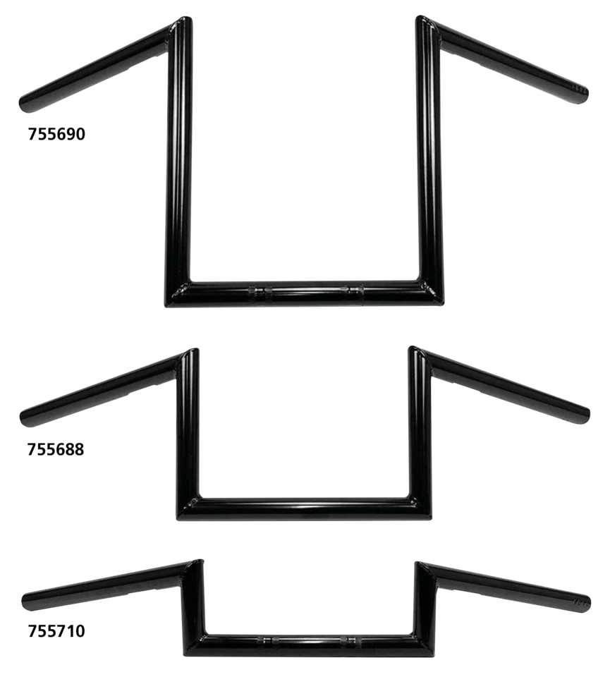 Westland Customs One Inch Diameter Square Ape Hangers – Handlebar