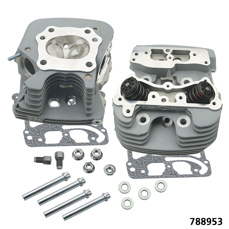 S&S Super Stock Cylinder Heads for 2006-2017 Twin Cam – Engine