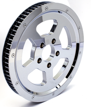 Zodiac Narrow 1 1/8" Aluminum Rear Belt Pulleys for Big Twin – Final Drive