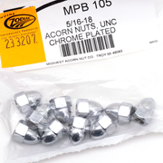 Midwest Acorn Nut Company Chrome Acorn Style Nut Assortment – Hardware