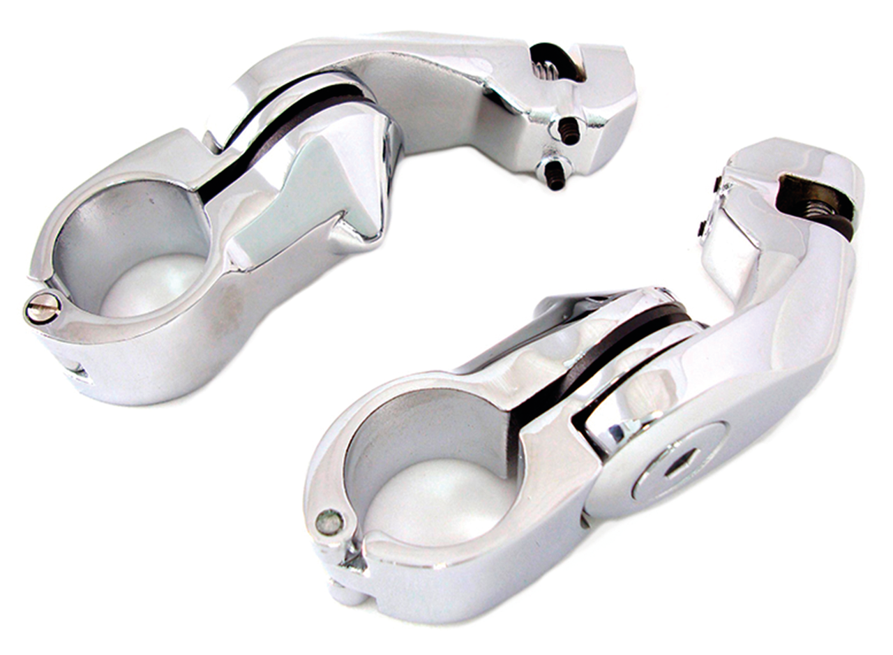 V-Twin Adjustable Angled Highway Peg Mounting Kits – Foot Control