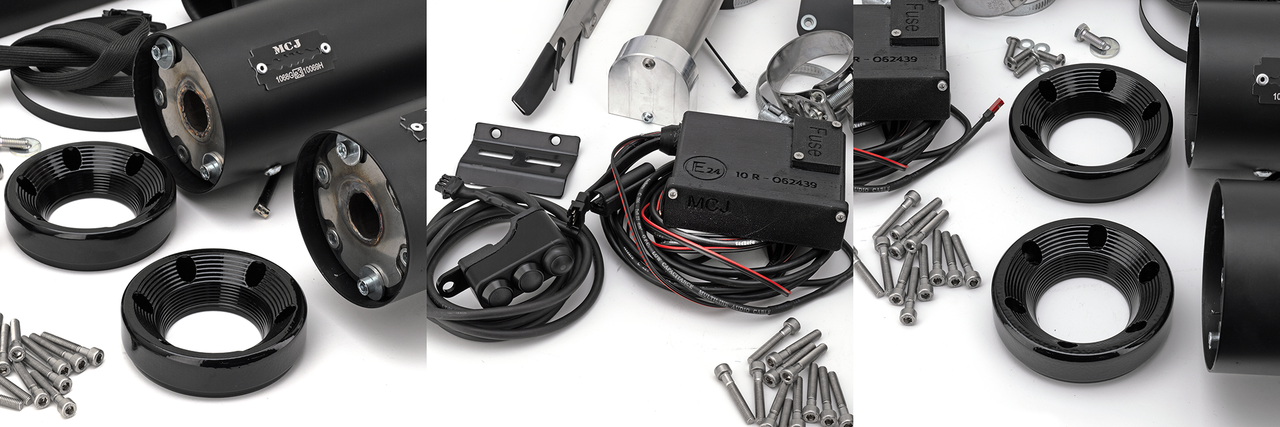 Mcj Adjustable Exhaust for RH1250S Sportster S