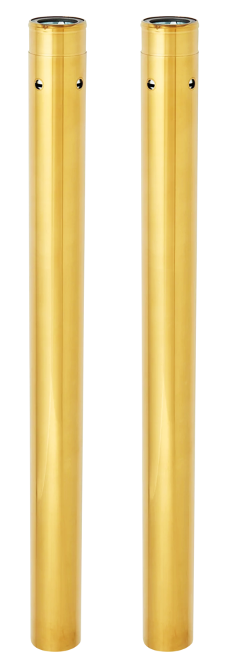 Arlen Ness Gold and Black 49MM Fork Tubes – Front Forks