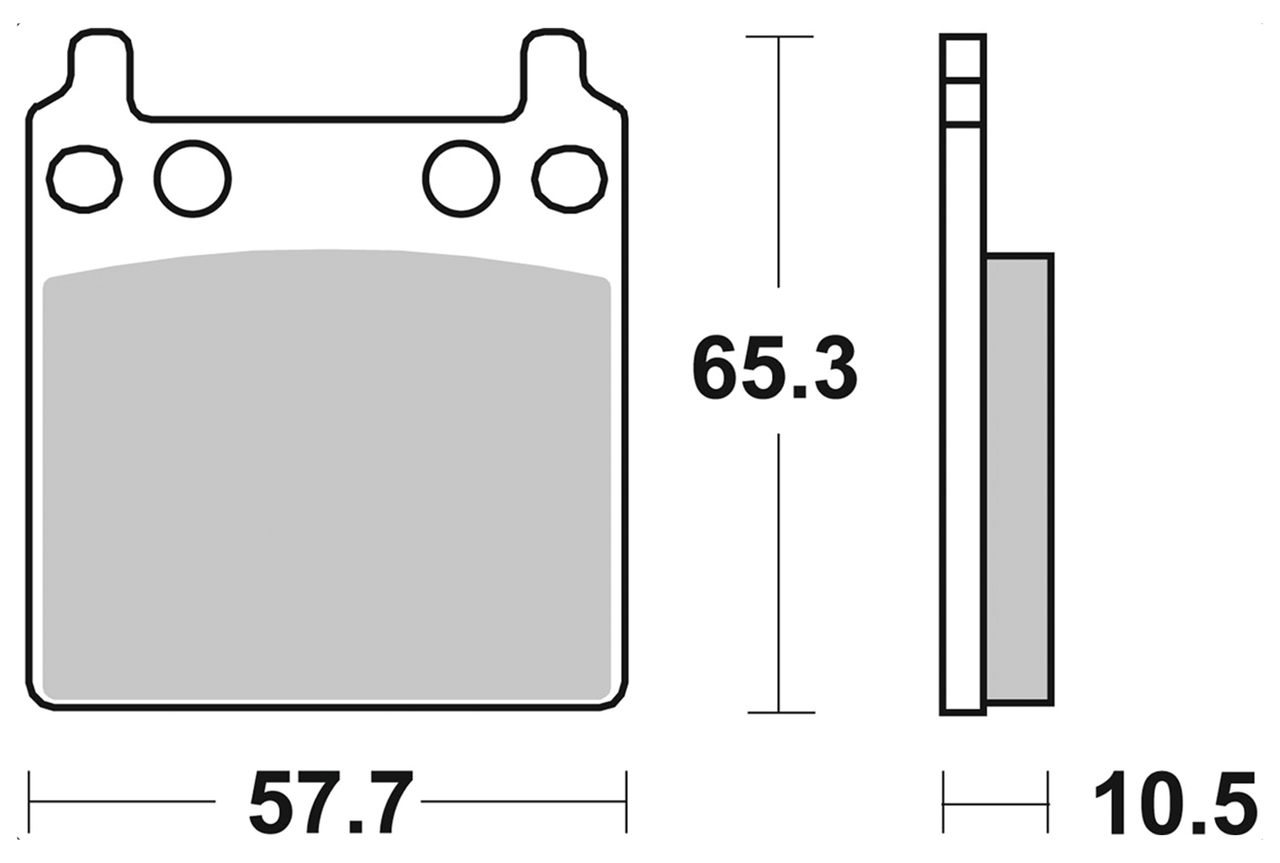 SBS Brake Pads for After Market Calipers