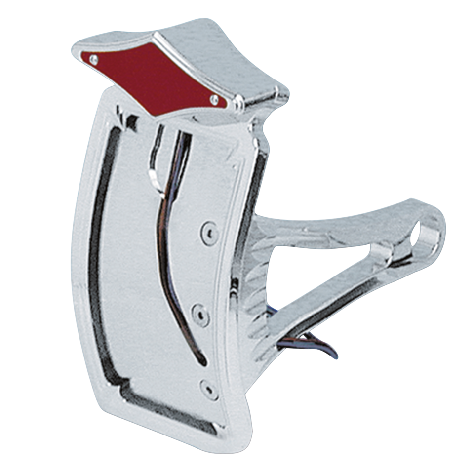 Zodiac License Plate Brackets with Diamond Style LED Taillights – Electric & Light