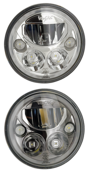 Vision X Vision-X 7" Halo LED Headlight Unit – Electric & Light