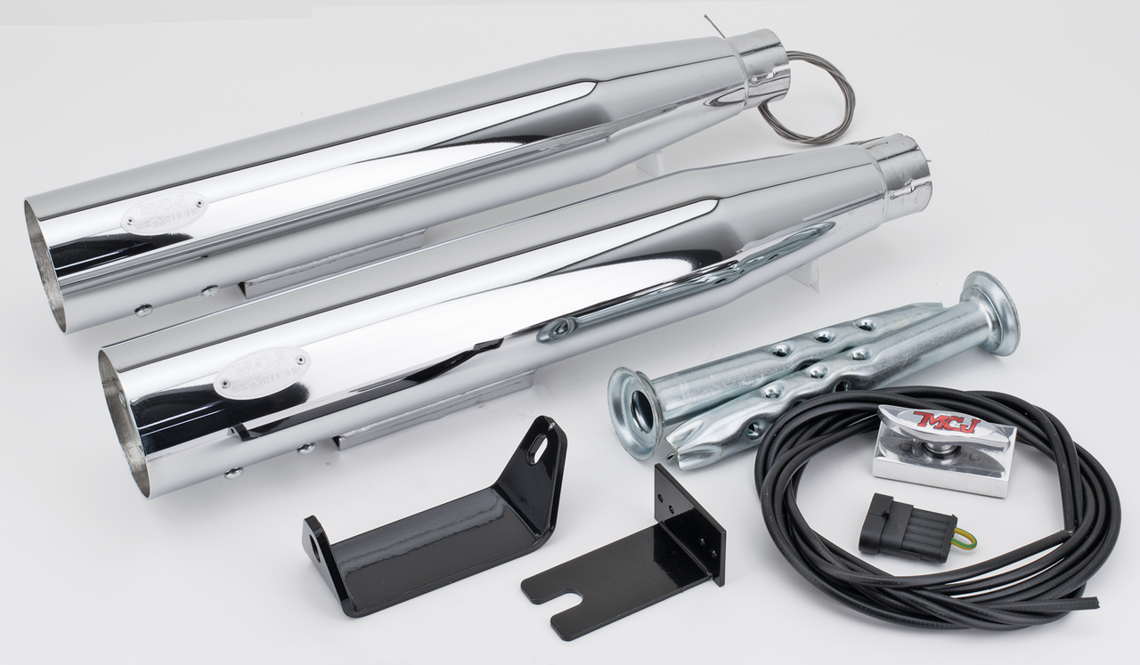 Mcj Adjustable Exhausts for Dyna