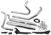 Mcj Adjustable True Dual Exhaust for Milwaukee Eight Softail