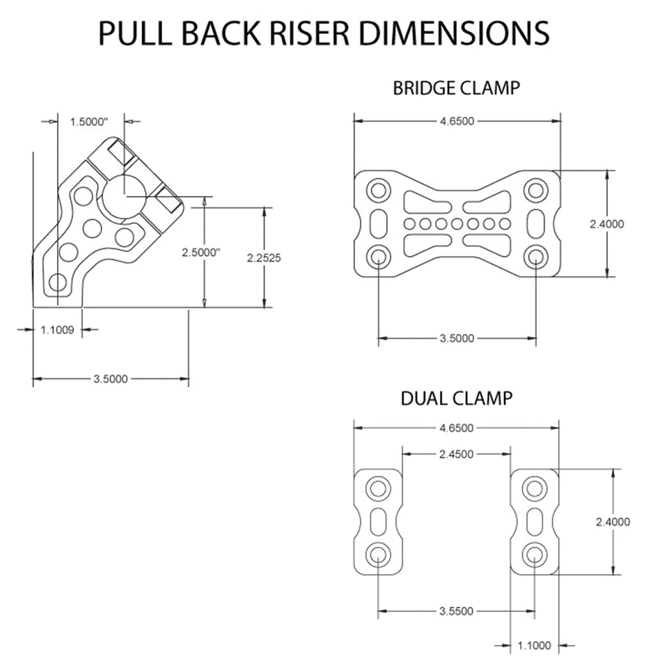 Joker Machine Pullback Risers – Handlebar