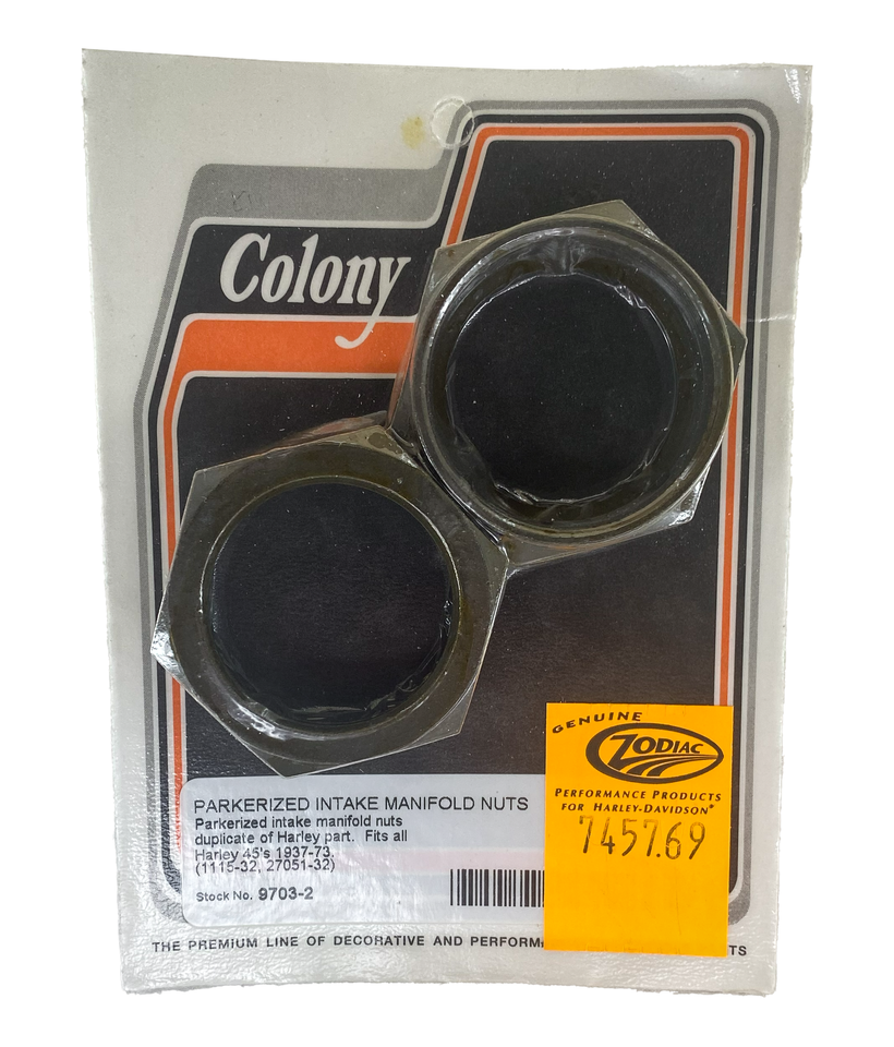 Colony Manifold Parts for 45CI, Early Ohv & Side Valve Models – Intake