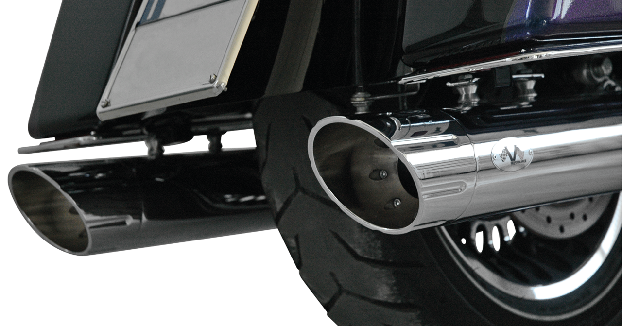 V-Performance Slip-On Mufflers for Touring – Exhaust