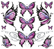 Lethal Threat "bike Tattoos" Designs and Tank Decals