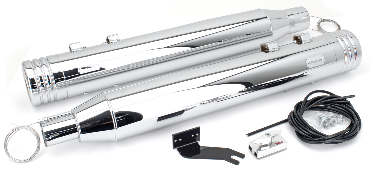Mcj Adjustable Exhausts for Touring