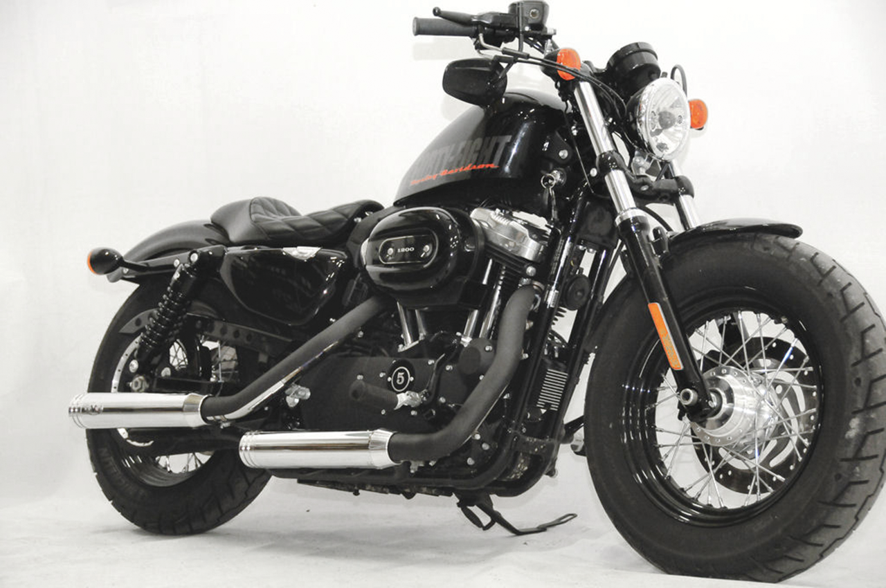 V-Performance Slip-On Mufflers for Sportster – Exhaust