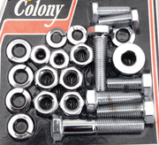 Colony Exhaust Bolt Kit for Knucklehead and Panhead