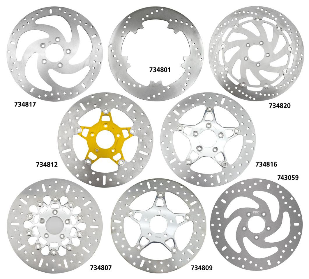 Ebc Stainless Steel Disc Brake Rotors