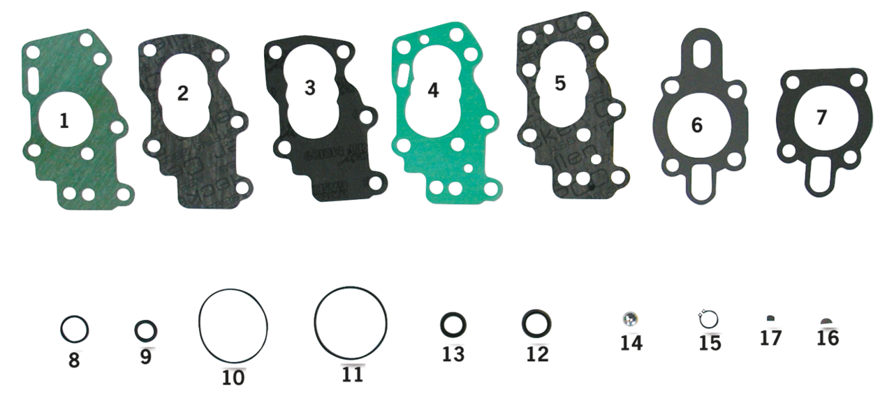 Athena Oil Pump Gasket, Seal and O-Ring Kits for K, Kh & Sportster – Gasket & Seals
