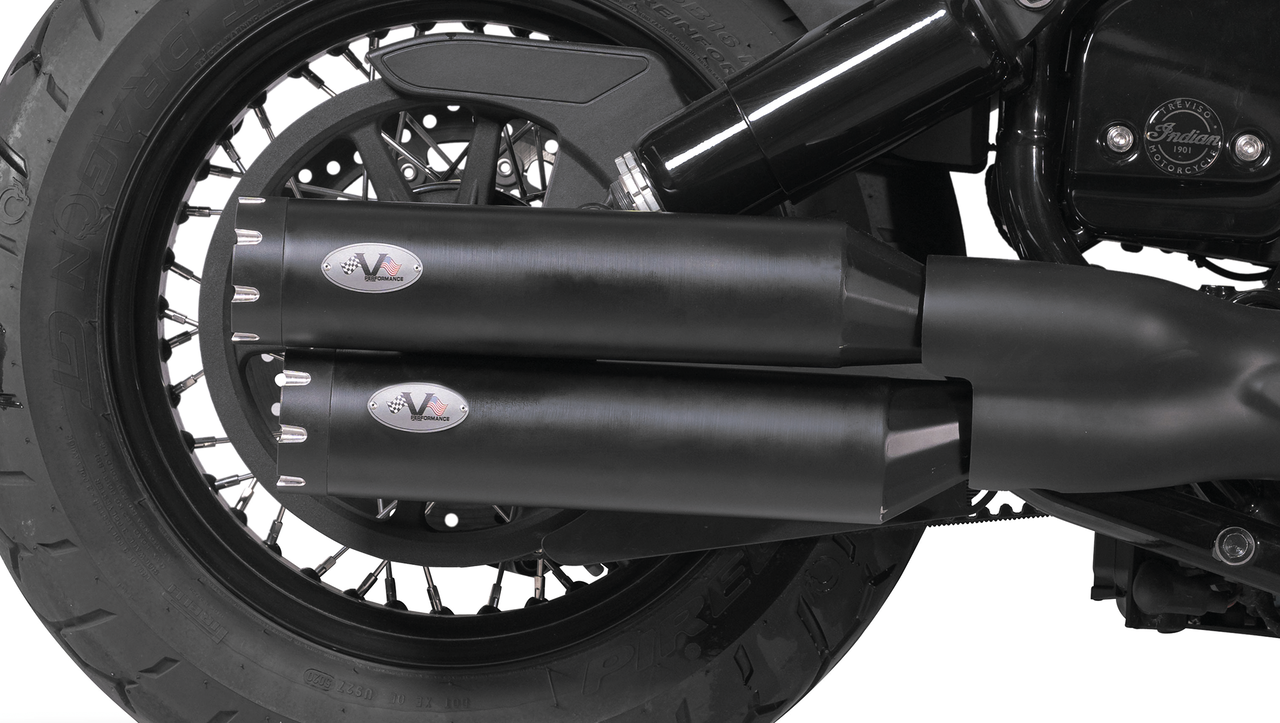 V-Performance Slip-On Mufflers for 2022-2024 Indian Chief and Super Chief – Exhaust