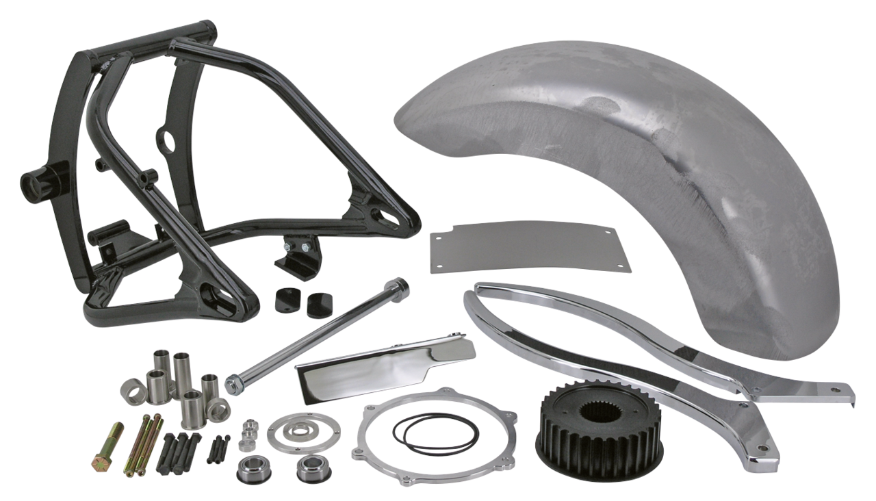 Zodiac's "radium" 250 Swing Arm Kit for Twin Cam Softail – Frame & Rear Suspension