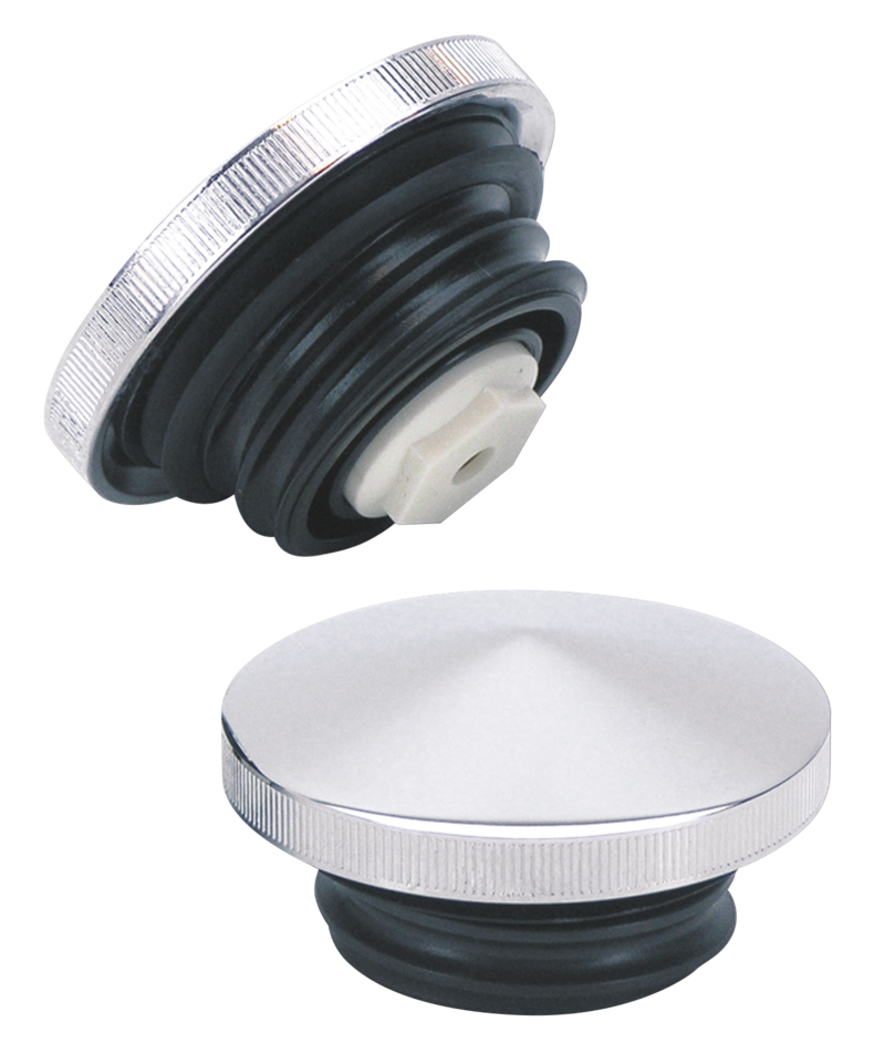 Zodiac Chrome Pointed Screw-In Gas Cap – Gas- & Oil Tank