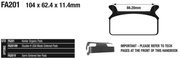 Ebc Rear Disc Brake Pads