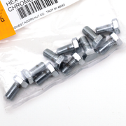 Midwest Acorn Nut Company Chrome Plated Hex Head Cap Screws Assortment – Hardware
