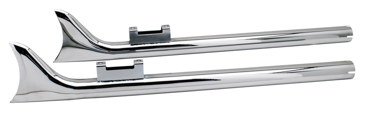 V-Twin Wyatt-Gatling Fishtail Drag Mufflers – Exhaust