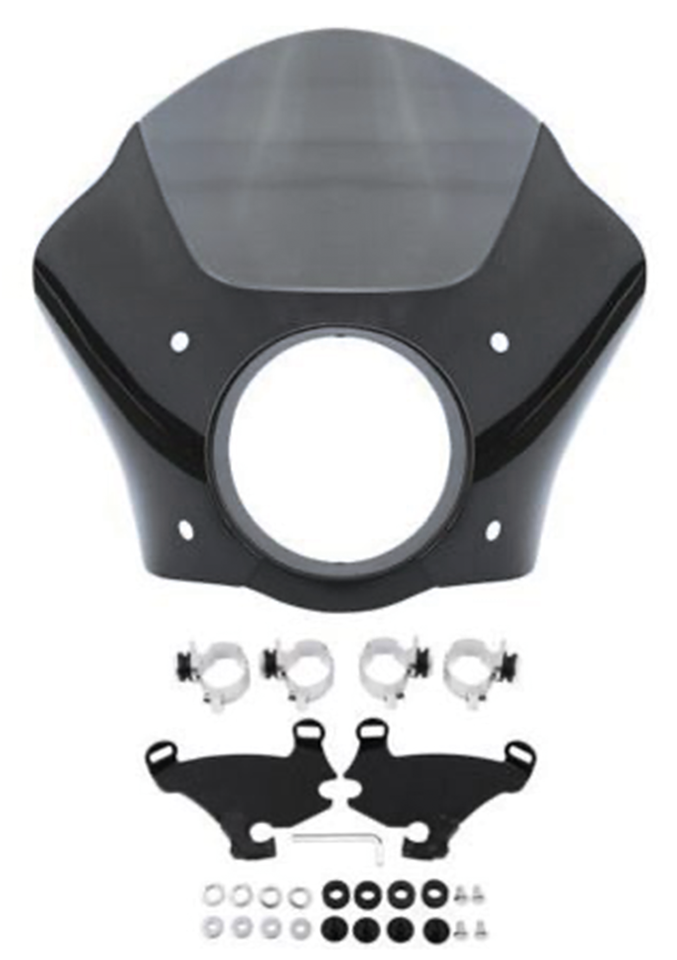 Zodiac Gauntlet Style Handlebar Fairings – Windshield