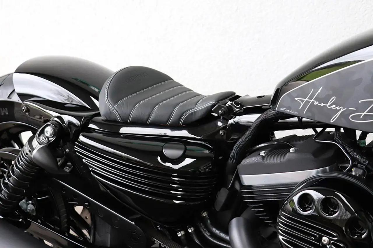 Cult-Werk Old Skool Frame Mounted Seat Sportster