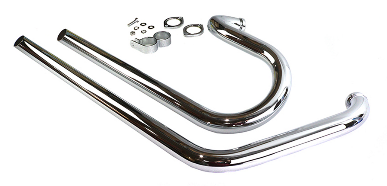 V-Twin Side by Side Drag Pipe Set – Exhaust