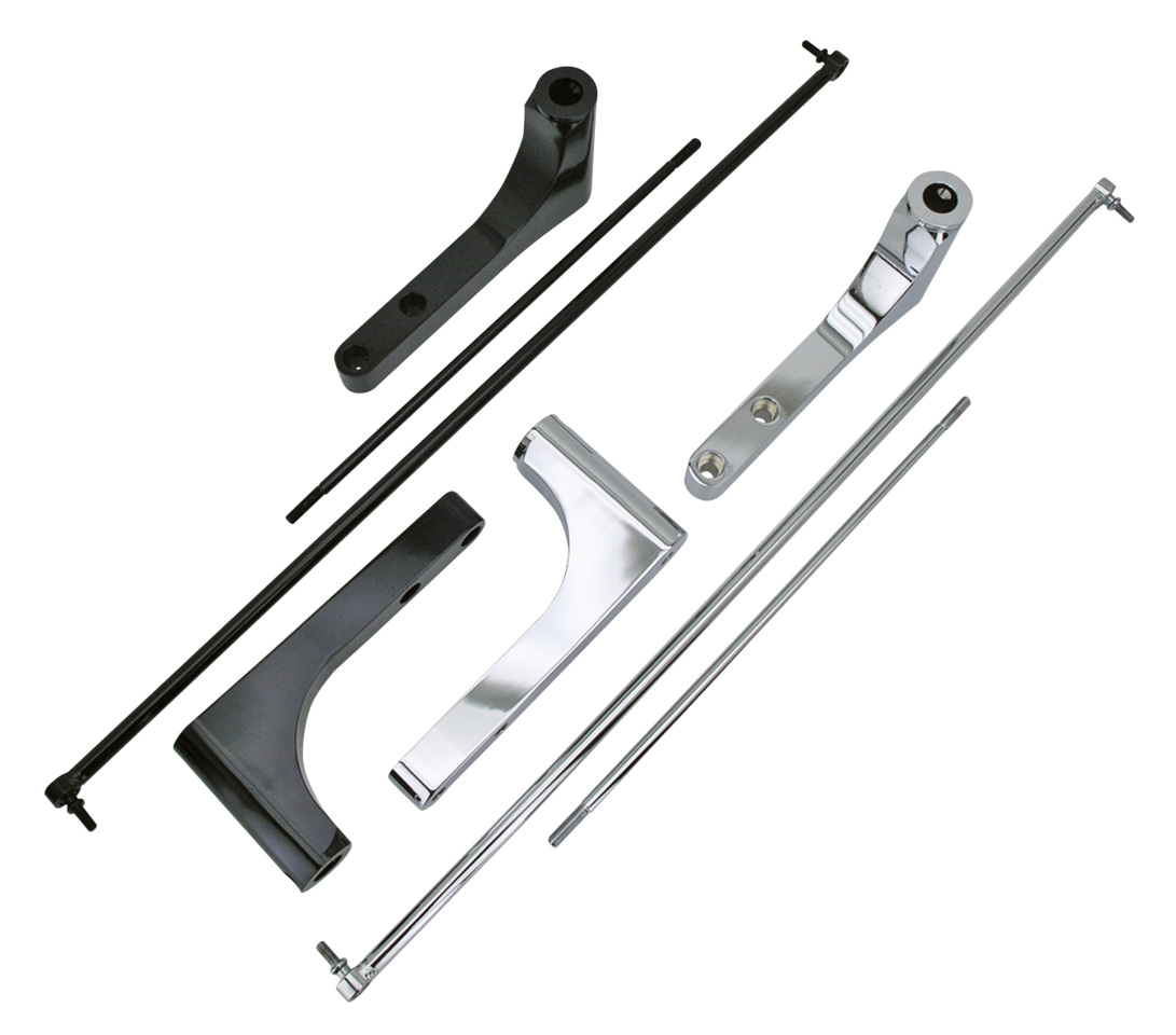 Zodiac 6" Forward Control Extensions for Sportster – Foot Control