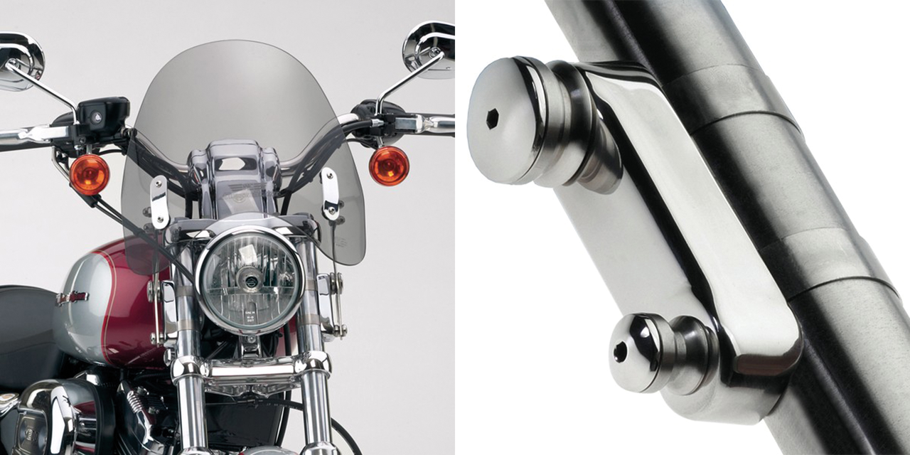National Cycle Switchblade Deflector Quick-Release Windshields