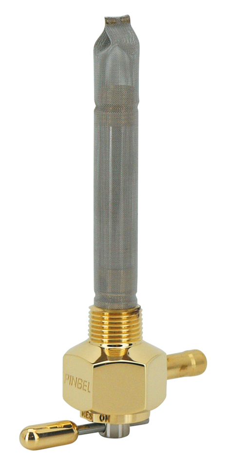 Pingel Old Skool Style Brass Petcocks – Gas- & Oil Tank