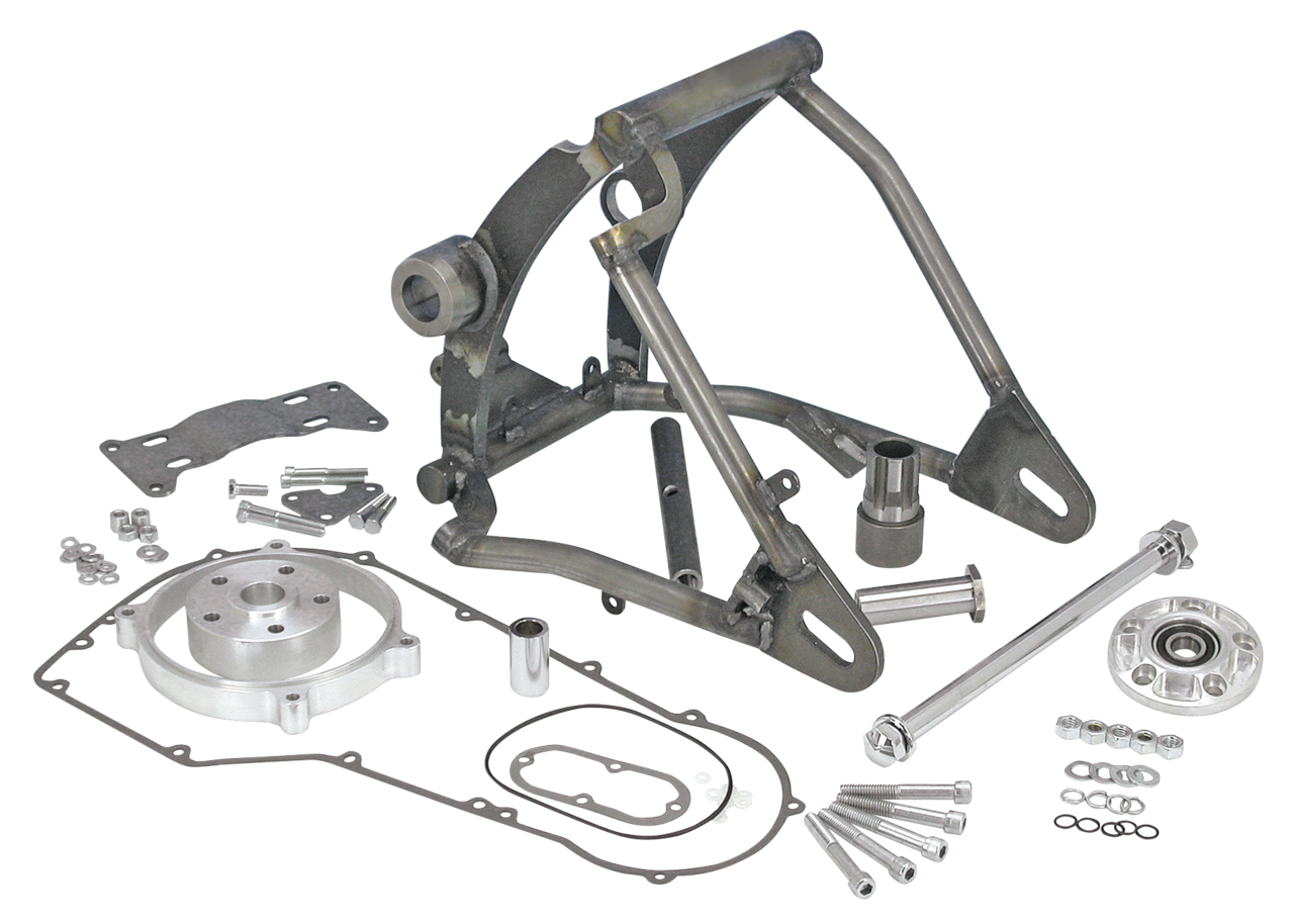 Zodiac "wide-Ass" Swingarm Kit for Late 1987-1999 Evolution Softail – Frame & Rear Suspension