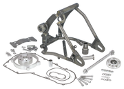 Zodiac "wide-Ass" Swingarm Kit for Late 1987-1999 Evolution Softail – Frame & Rear Suspension