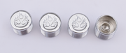 Midwest Acorn Nut Company Chrome Bolt Covers for Hex, Allen and Buttonhead Bolts – Hardware