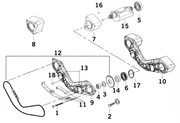 Eastern MC Parts Engine Balancer Parts for Twin Cam B