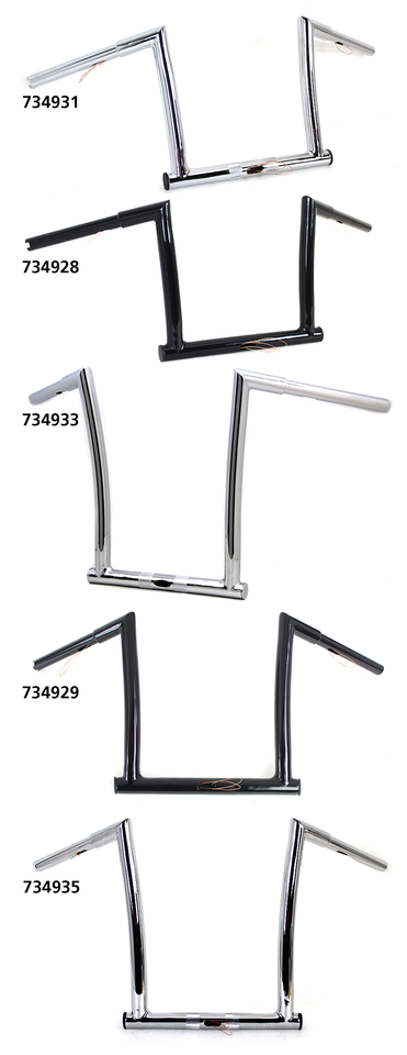 V-Twin Chizeled Phat Handlebars for Road Glide