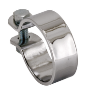 Zodiac Universal Chrome Exhaust & Muffler Clamps
